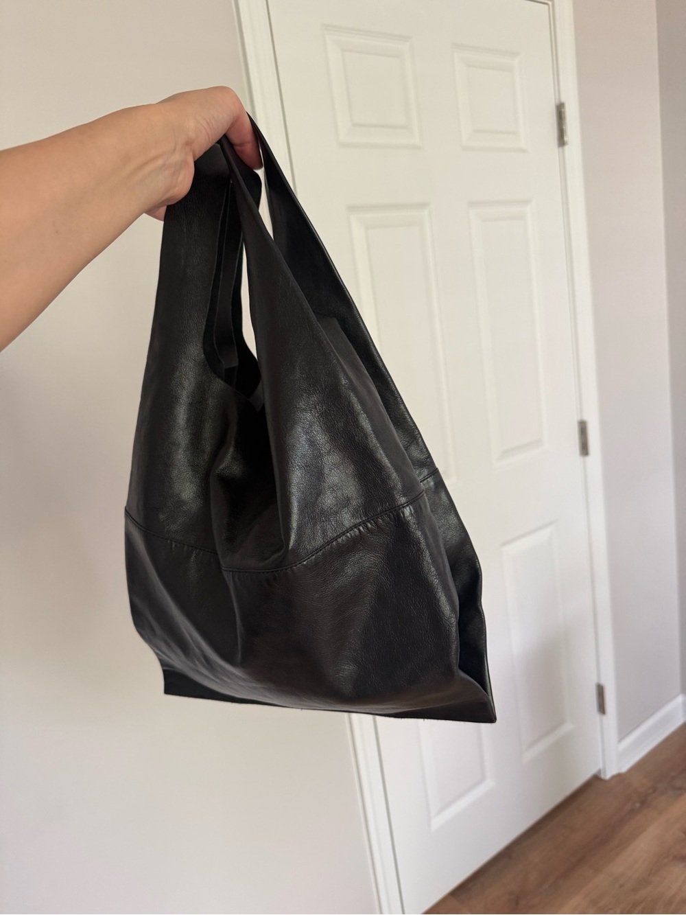 H&M Premium Selection Leather Tote Bag